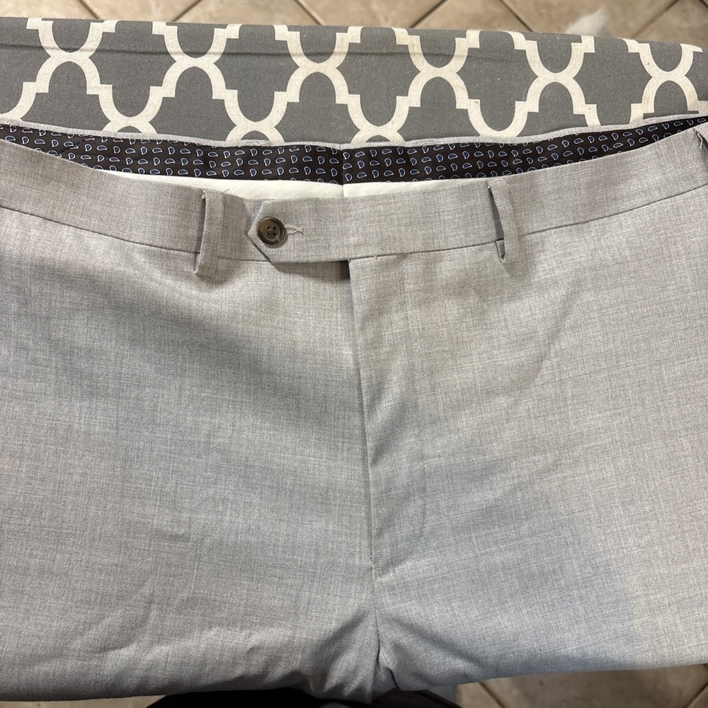 Lauren Ralph Lauren Men's Dress Slacks Pants‎ Size 42Wx30L Heather Gray